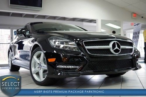 $84k new cls550 4matic p1 lane tracking wheel pkg parktronic keyless go 3k miles