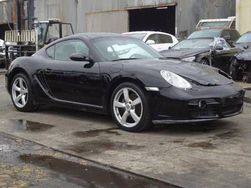 2007 porsche cayman salvage repairable rebuilder only 29k miles runs!!