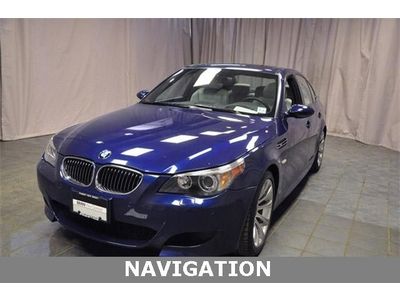 2007m5 e60 certified manual 5.0l navigation logic 7 heads up display