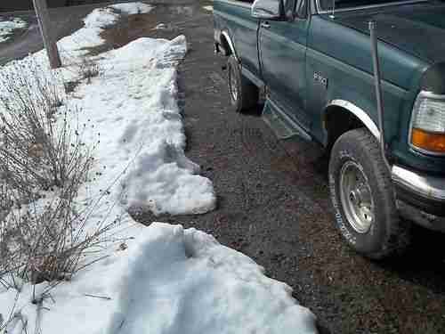 FORD F150 XLT 4X4  1995 WITH FISHER SNOW PLOW, image 3