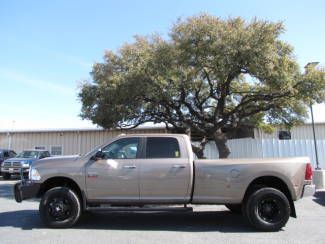 Ram slt pwr opts sat radio cd black rockstar alloys cummins diesel dually 4x4