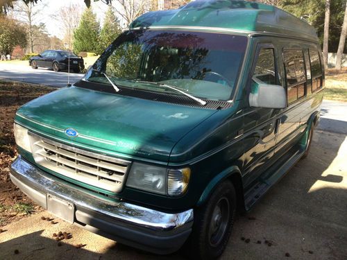 1993 ford e-150 econoline starcraft conversion van low miles great truck