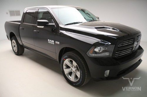 2013 sport crew 4x4 20s aluminum uconnect bluetooth v8 hemi lifetime warranty