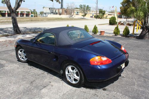 2002 porsche boxster roadster convertible 2-door 2.7l