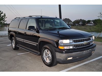 2005 chevrolet suburban 1500 lt, one owner, all books/records immac, ext warrant