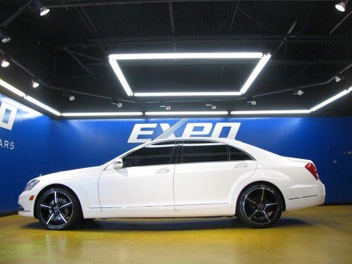 Mercedes-benz s550 custom wheels cooled heated seats navigation xenon low miles