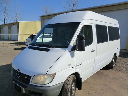 2003 dodge sprinter 2500 diesel 140" 10 passenger super high roof