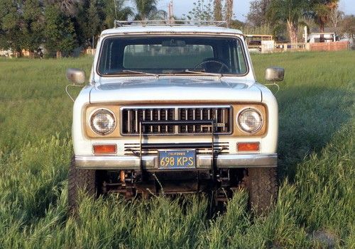 California original, 1974 scout ii, 100% rust free, runs great! 90k orig miles