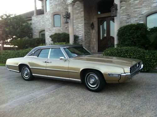 1969  ford thunderbird 429 thunderjet, suicide 4 door