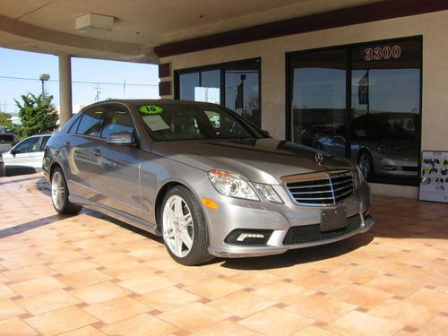 2010 mercedes-benz e350 sedan anthracite metallic, navi, memory seats, warranty