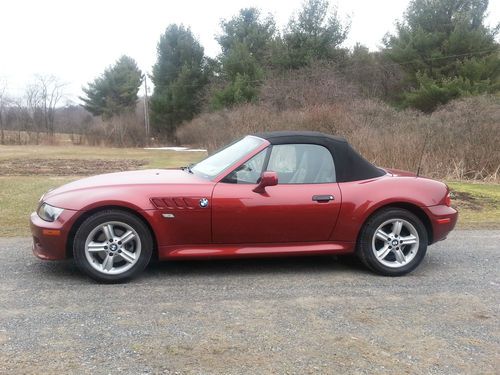 2001 bmw z3 roadster convertible 2-door 2.5l