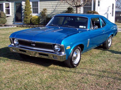 1970 chevy nova ss 396, 4 speed ,posi, real deal all numbers match ,l34,1-of1802