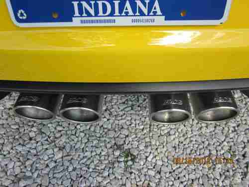 2007 Brickyard Corvette convertible Festival car LOW MILES velocity yellow, image 16