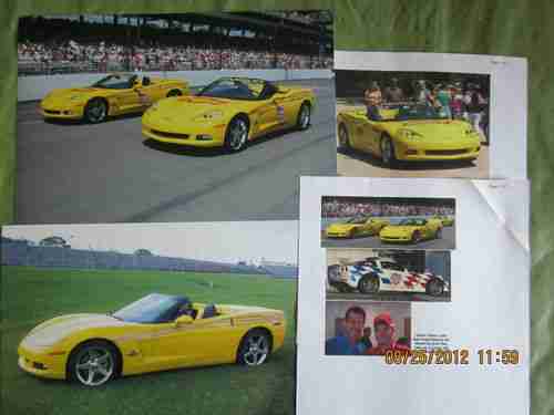 2007 Brickyard Corvette convertible Festival car LOW MILES velocity yellow, image 18