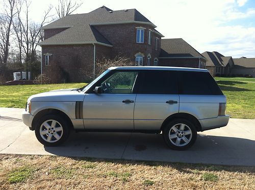 2003 land rover range rover hse sport utility 4-door 4.4l