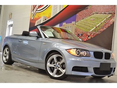 10 bmw 135i convertible 30k sport cold weather premium navigation financing nice