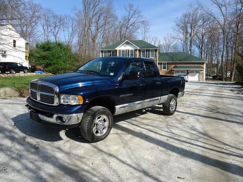 2005 dodge ram 2500 diesel laramie crew cab low mileage