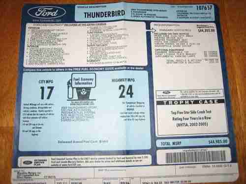 2005 Ford Thunderbird - 50th Anniversary - Cashmere - Premium Edition, image 20