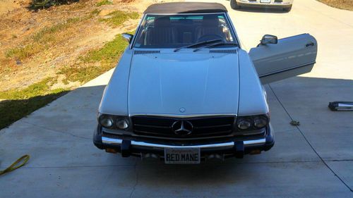 1989 mercedes benz 560 sl convertible