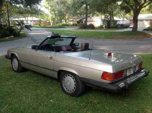 1987 Mercedes 560SL in Sarasota Florida NO RESERVE !!!, image 5
