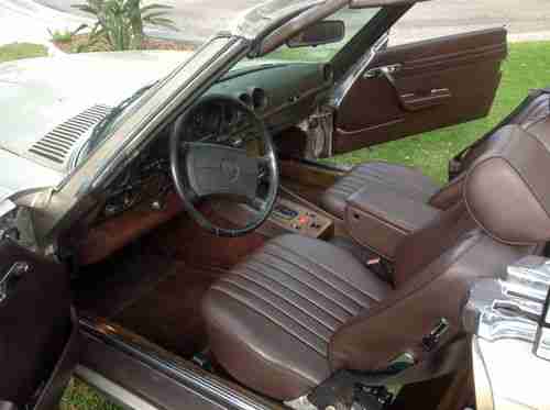 1987 Mercedes 560SL in Sarasota Florida NO RESERVE !!!, image 8