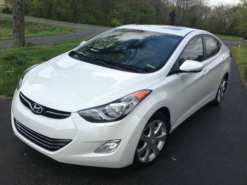 2012 hyundai elantra limited sedan 4-door 1.8l