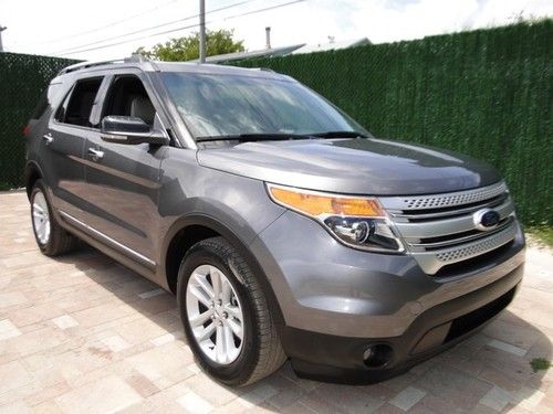 13 ford explorer xlt loaded leather 7 passenger microsoft sync 7 passenger