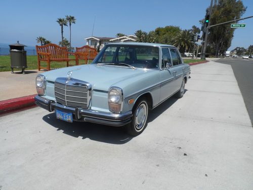 1971 mercedes benz 250 **all original** **all service records**