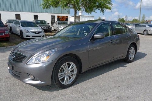 2012 infiniti g37x awd 21k mi sunroof bluetooth xm  heated s bose