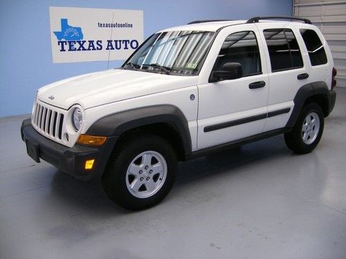 We finance!!!  2006 jeep liberty sport 3.7l automatic 4x4 a/c all power tow cd