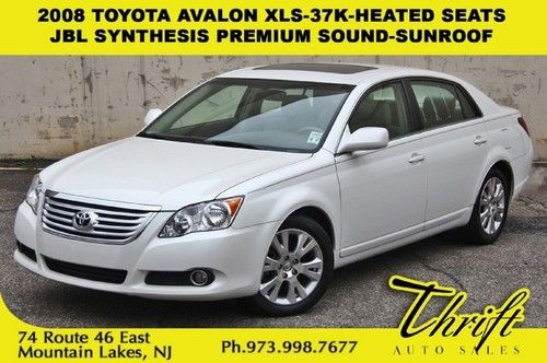 2008 toyota avalon xls-37k-jbl synthesis premium sound-heated seats-sunroof