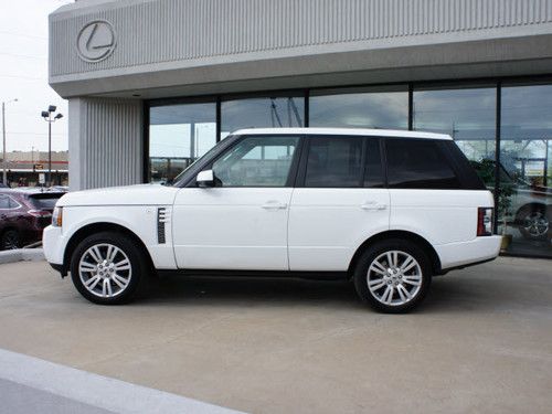 2011 land rover range rover hse luxury nav rear ent