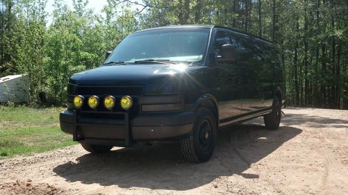 2008 chevy express 3500 custom party van / traveler