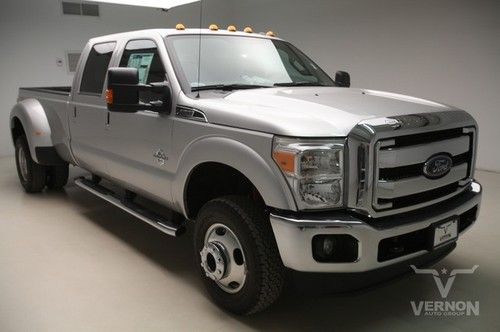 2013 drw lariat crew 4x4 fx4 navigation sunroof leather heated v8 diesel