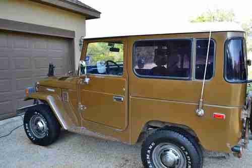 All orginal 1978 FJ40 Toyota Land Cruiser, US $14,000.00, image 7