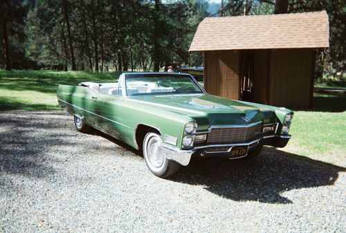 1968 cadillac deville base convertible 2-door 7.7l