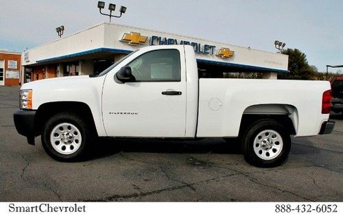 2013 chevrolet silverado 1500 work truck 2wd good on gas 4.3 v6 bedliner