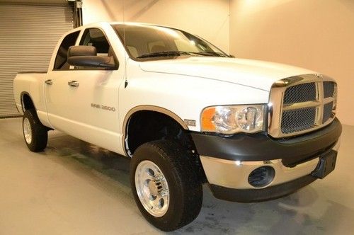 2004 dodge ram 2500 st 4x4 v8 5.7l hemi crew cab auto cd great condition