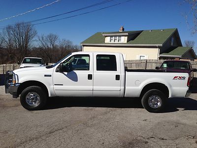 2003 f250 4x4 7.3 power stroke diesel - crew cab / short bed - fx4 -- no reserve