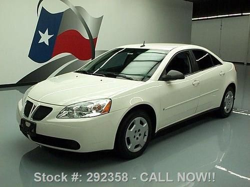 2008 pontiac g6 automatic cd audio air condition 59k mi texas direct auto