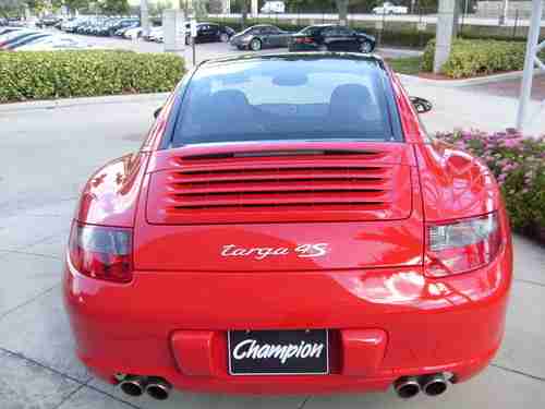 2007 Porsche 911 Targa 4S Coupe 2-Door 3.8L Guards Red 5,600 miles - $80,000.00, US $80,000.00, image 11