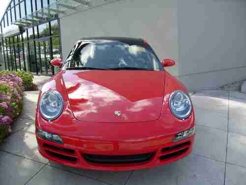 2007 Porsche 911 Targa 4S Coupe 2-Door 3.8L Guards Red 5,600 miles - $80,000.00, US $80,000.00, image 12