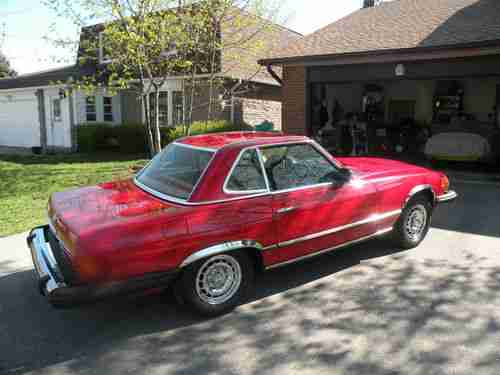 1982 Mercedes-Benz 380SL, image 2