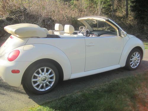 2005 volkswagen beetle gls convertible 2-door 2.0l