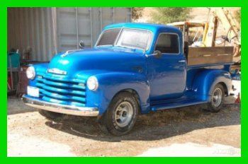 1950 chevrolet 3100 1/2 ton flareside pickup