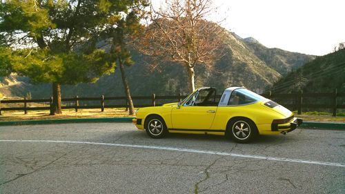 Light yellow porsche 911 targa!! original paint dry az with 3lengine beautiful!!
