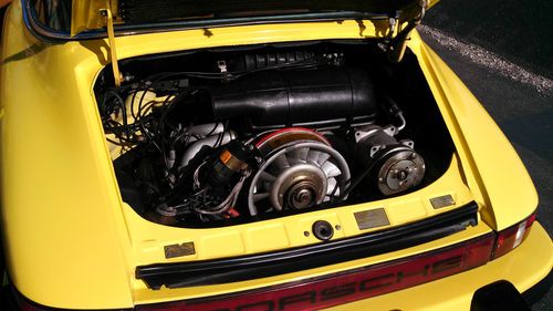 Light Yellow Porsche 911 Targa!! Original paint Dry AZ with 3Lengine Beautiful!!, image 9
