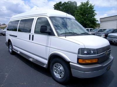 2012 chevy express 15 passenger high top rocky ridge conversion van