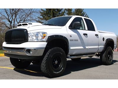 07 dodge ram 1500 r/t quad cab 4x4 lifted 37"tires l@@k no reserve