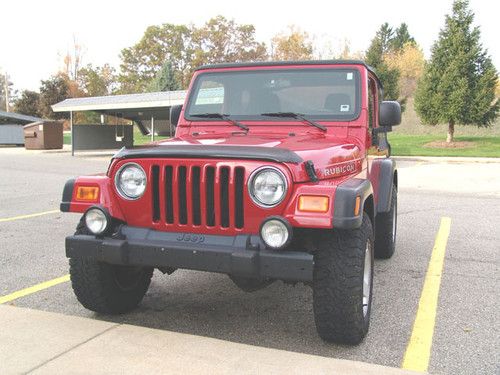 2004 jeep wrangler rubicon sport utility 2-door 4.0l